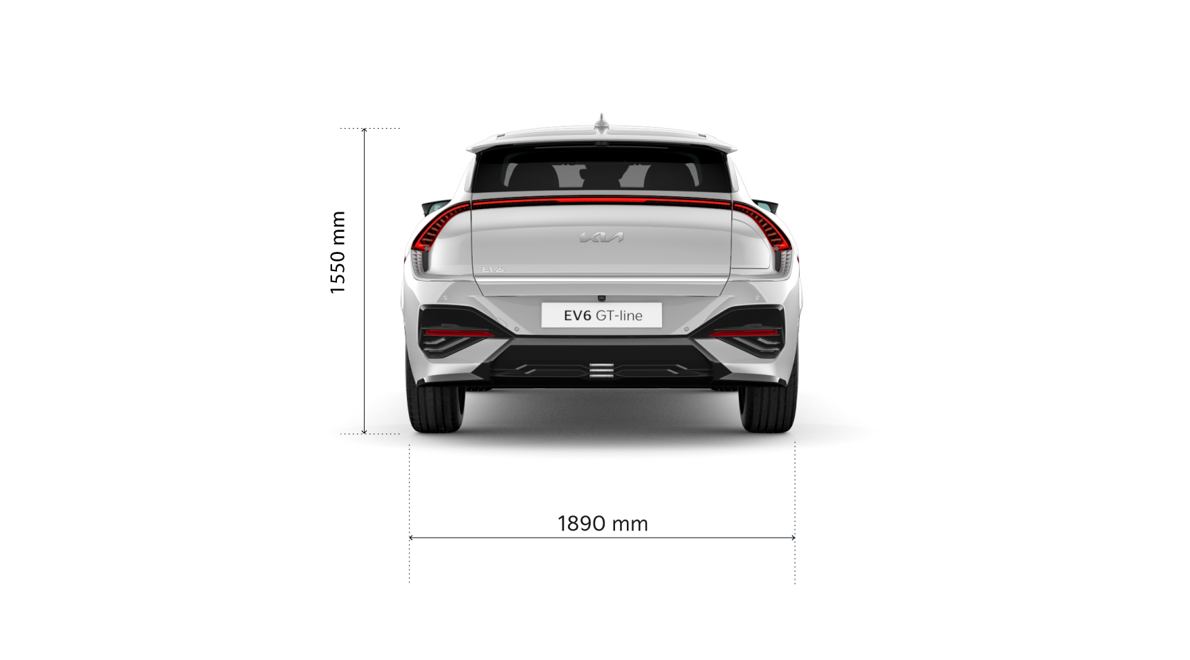 Kia EV6 Heckansicht